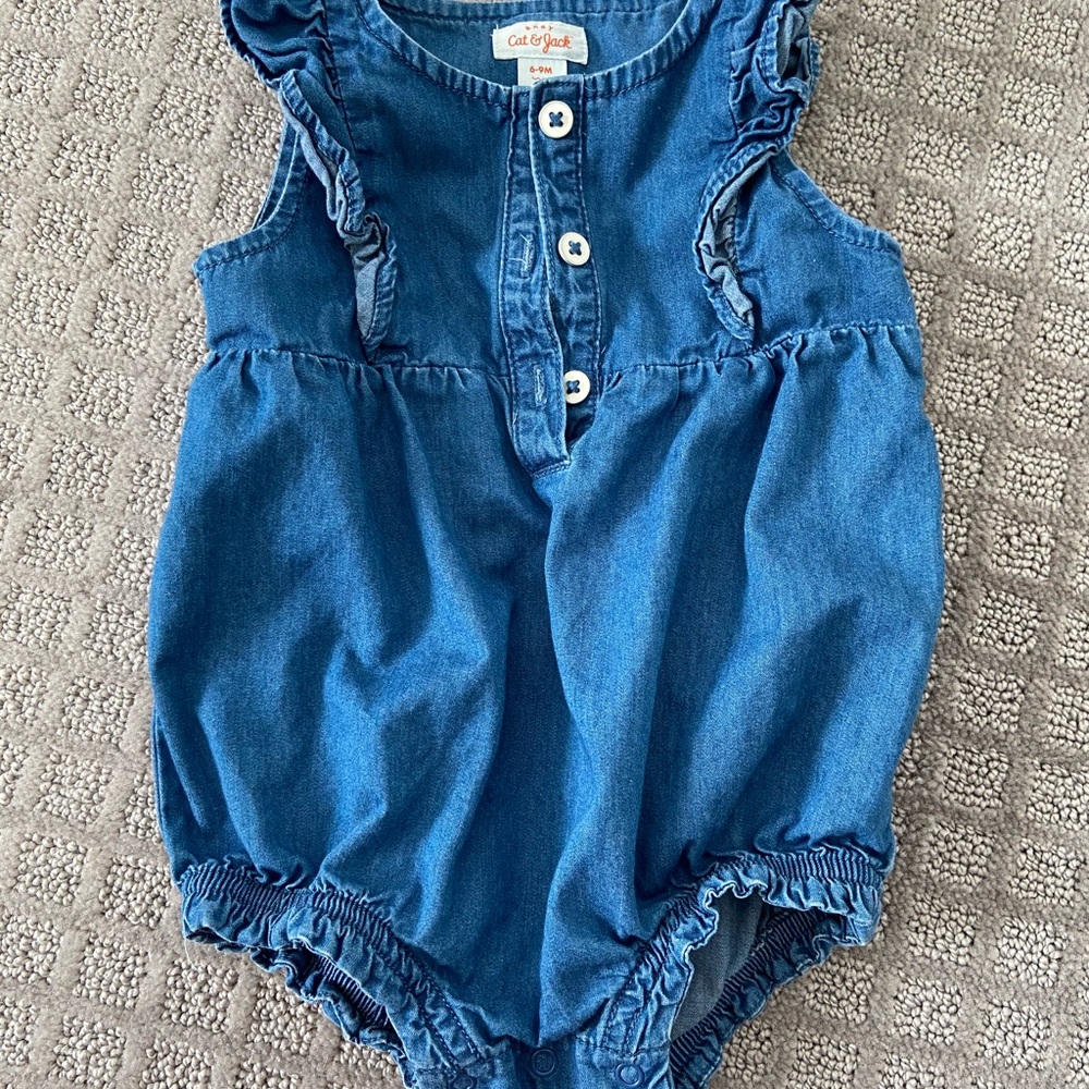 Cat and jack romper